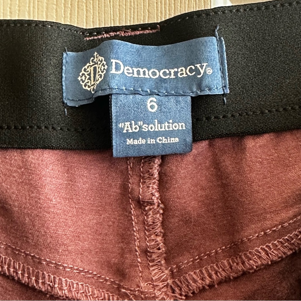 Democracy Light Purple “Ab”solution Ankle Jeans Women’s Size 6 - Picture 7 of 9